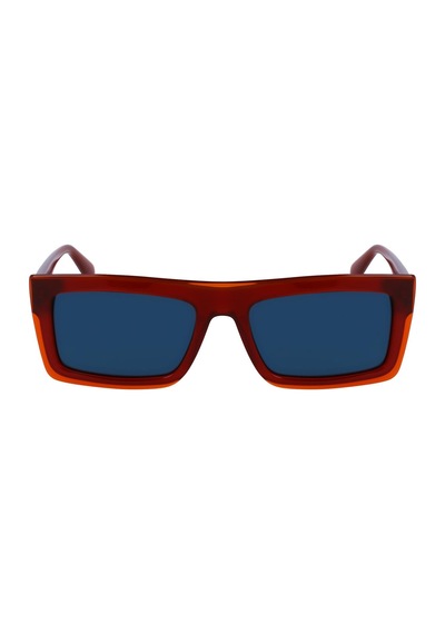 Calvin Klein Ckj23657s 820 55 Unisex Güneş Gözlüğü Turuncu