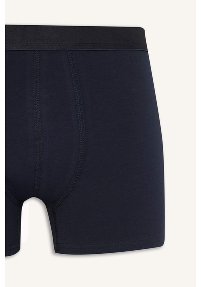 Defacto Regular Fıt Baskılı 3lü Boxer G9301ax26spnv135 Lacivert-nv135