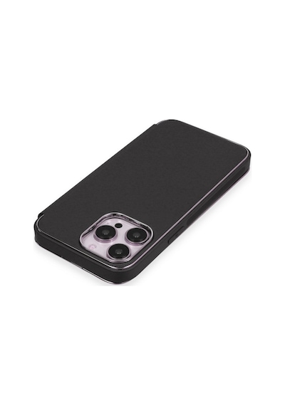 Apple iPhone  Uyumlu- 13 Pro Max Kılıf Dolpin Kapaklı - Siyah
