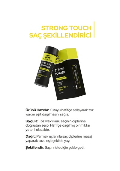 Saç Şekillendirici Toz Wax Strong & Semimatte Toz Wax İkili Set Saçbakım