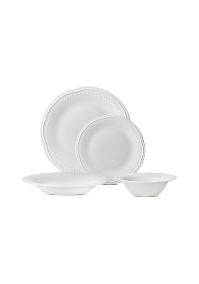Aryıldız Via 24 Parça 6 Kişilik Yemek Takımı Renkli