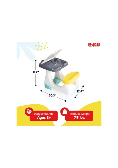 Dolu Kapaklı Çalışma Masası Yeşil 2666 Diğer