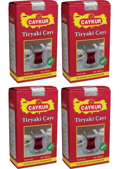 Çaykur Tiryaki Çay 4 x 1KG