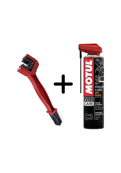 Motul C3 400 ML + Zincir Temizleme Fırçası