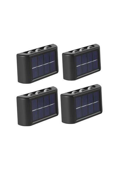 Dxt Powermaster Duvar Lambası 4lü Set Solar Aplik