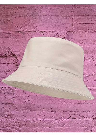 Tezzgelsin Unisex Uv Korumalı Pamuku Bucket Şapka Bej