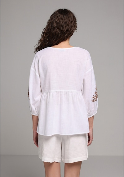 Colin's Colins Fashion Fit Kadın Beyaz Gömlek Cl1080583 Q1.v1 Wht
