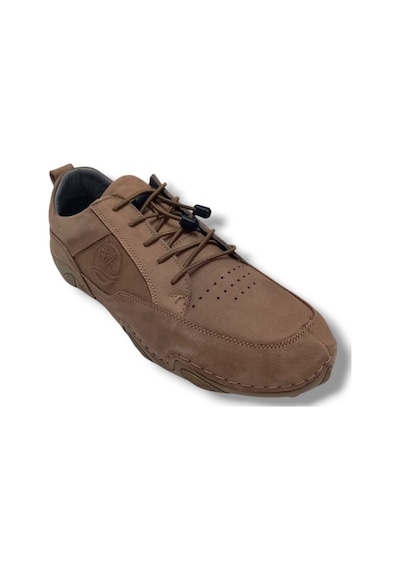 Sayar 362-25 Hakiki Nubuk Deri Comfort Casual Erkek Ayakkabı Kum