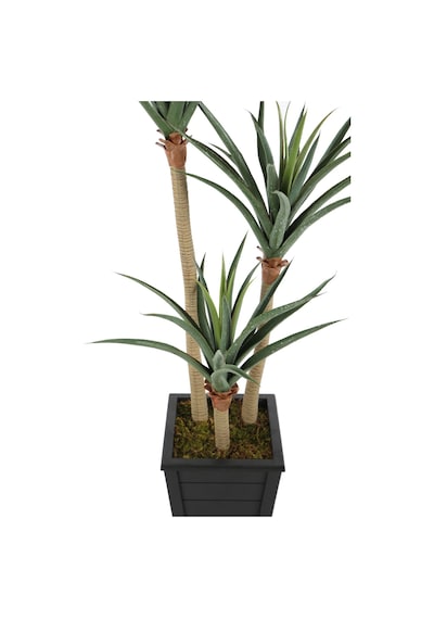 Yapay Çiçek Deposu Yapay 3 Gövdeli Yucca Ağacı Artificial Foilage 150 Cm