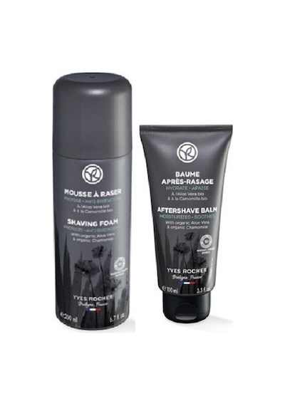 Yves Rocher Ferahlatıcı ve Yatıştırıcı Tıraş Köpüğü 200 ML+Tıraş Sonrası Balsam 100 ML