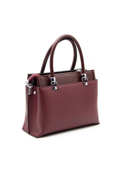 Silver Polo Sp826 Kadın El Çantası Düz Bordo-bordo