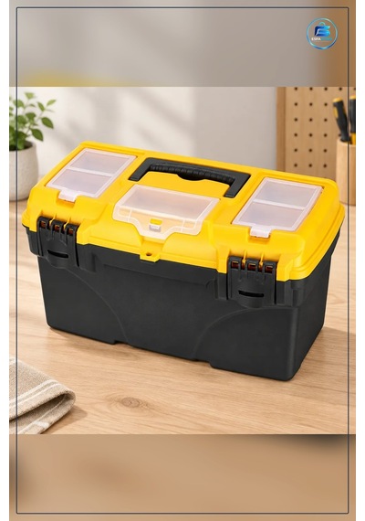 Kilitli Takım Çantası 13 L Taşınabilir Plastik Avadanlık Hırdavat