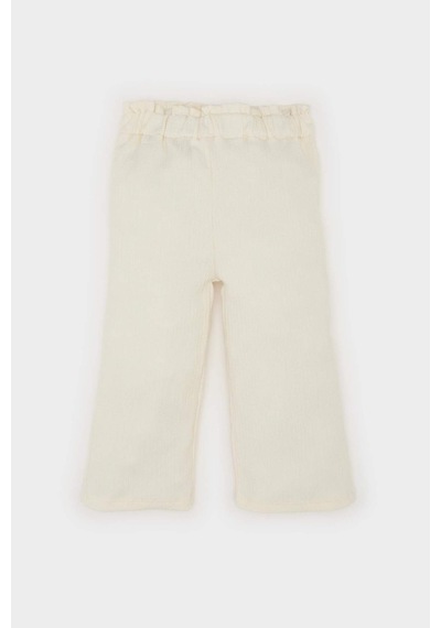 DeFacto Kız Bebek 2'li Takım Kolsuz Bluz Beli Lastikli Geniş Paça Pantolon C4016A525SMER2 Ekru DeFacto Kız Bebek 2'li Takım Kolsuz Bluz Beli Lastikli Geniş Paça Pantolon C4016A525SMER2 Ekru