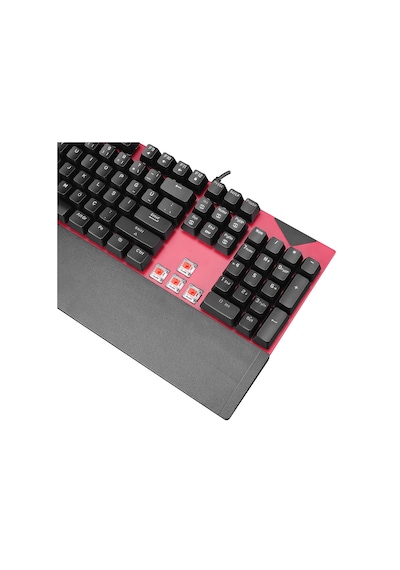 Everest KB-MK7 Kırmızı Switch USB Bilek Destekli Mekanik Q Oyuncu Klavye