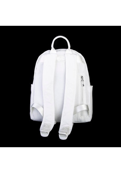 Nas Bag Kadın Çok Gözlü Hafif Su Geçirmez Unisex Water Proof Çanta Beyaz
