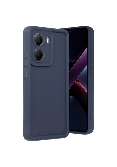 Poco X7 Pro Viera Silikon - Lacivert