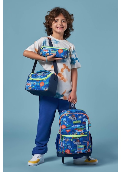 Coral High Kids Saks Grafiti Desenli 3 Lü Okul Çanta Seti Set0123767