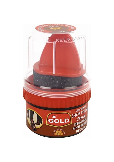 4 Adet Gold Ayakkabı Boyası Krem 50 Ml Kahverengi Çok Renkli