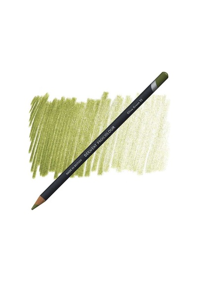 Derwent Procolour Kuru Boya Kalemi 52 Olıve Green Diğer