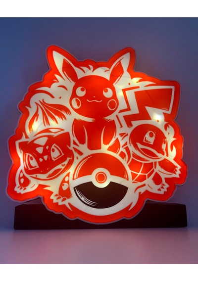 Pokemon Işık Kutusu Kırmızı