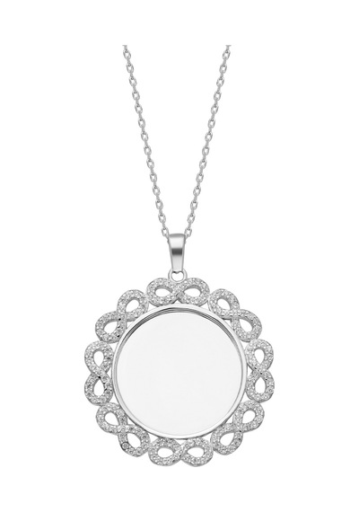 Luna Kolye 719105 Rose Gümüş