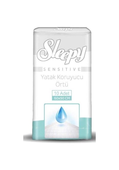 Sleepy Sensitive Hasta Yatak Koruyucu 60X90 10 Adet