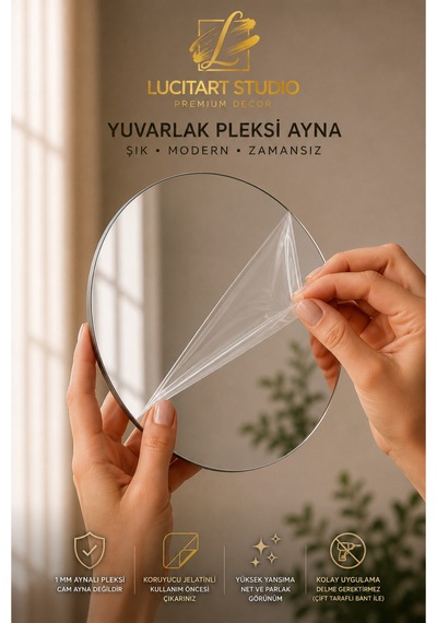 Lucitart 1 Adet Yuvarlak Dekoratif Pleksi Duvar Dekoru Kendinden Yapışkanlı 1 Mm Pleksi 9 Renk 10x10, 15x15, 20x20, 25x25, 30x30 Cm Füme Lucitart 1 Adet Yuvarlak Dekoratif Pleksi Duvar Dekoru Kendinden Yapışkanlı 1 Mm Pleksi 9 Renk 10x10, 15x15, 20x20, 25x25, 30x30 Cm Füme
