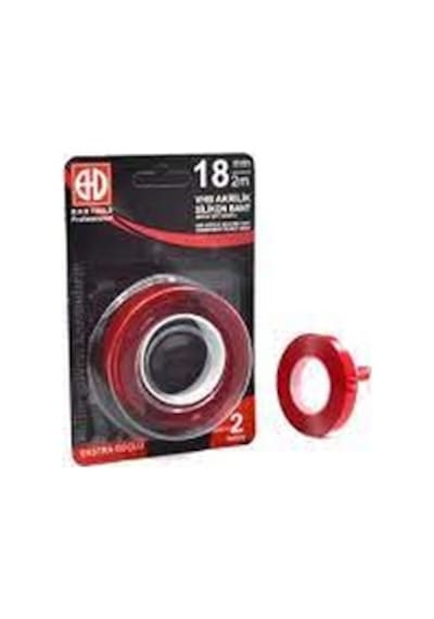 ÇİFT TARAFLI AKRİLİK SİLİKON BANT 18MM-2M