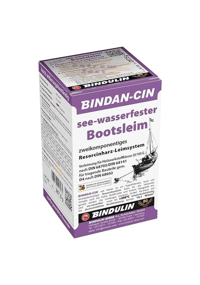 Bındulın - Çift Komponentli Deniz Ve Ahşap Tutkalı 250 Gr : Marin Koşullarına Meydan Okuyan, 19,1 N/mm² Gücünde Profesyonel Yapıştırma