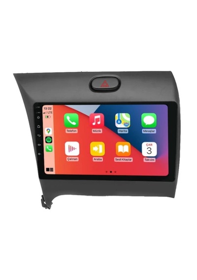 Foxus Kia Cerato K3 2012 2018 4gb Ram 64gb Hafıza Android Dokunmatik Ekran Oto Teyp - Carplay Wifi Gps Bluetooth Kamera Destekli Oem