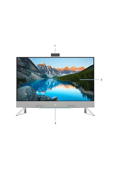 Dell Stylmenplus EC242501020UBU i5-1334U 16 GB 512 GB SSD 23.8" Ubuntu AIO Masaüstü Bilgisayar
