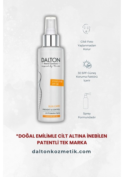 Tüm Ciltler Için Yosun Özlü Nemlendirici Sprey Güneş Kremi Uva / Uvb Spf 30+ - 37202790