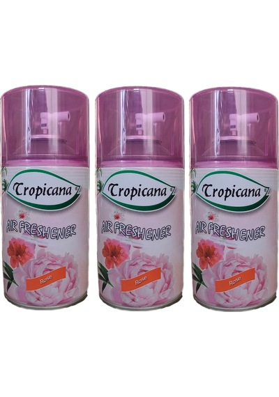Air Freshener Oda Kokusu Rose Gül Koku 3 Adet x 260 ML