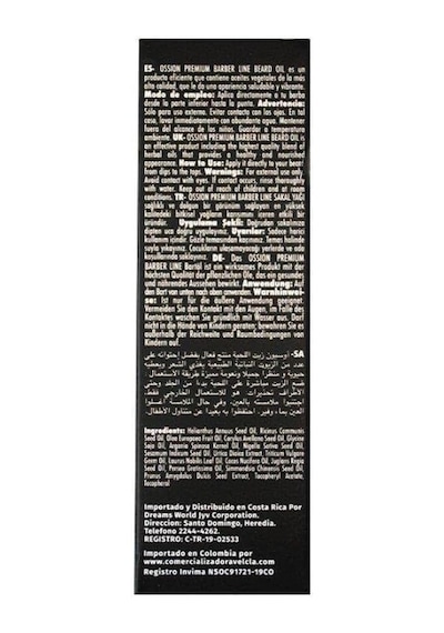 Ossion Premium Barber Line Sakal Bakım Yağı 20 Ml