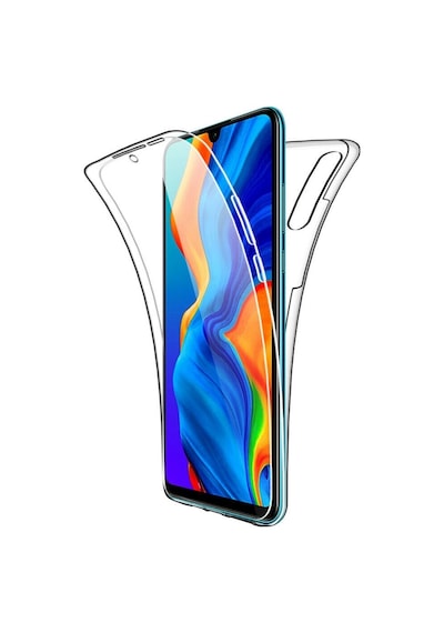 Huawei P Smart Z Kılıf Ön Arka Silikon Koruma Şeffaf