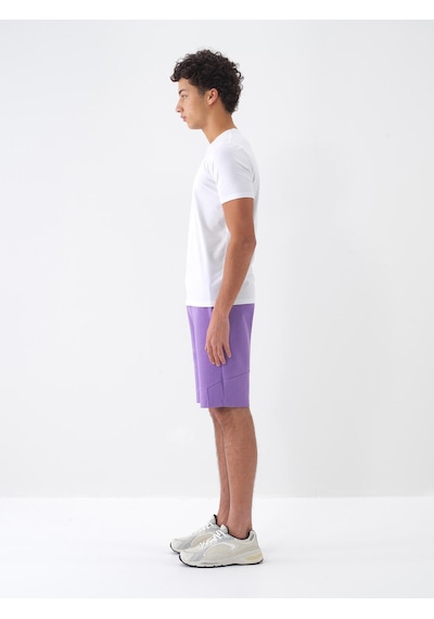 Xint Beyaz Pamuk Dokulu Slim Fit Tişört 502123