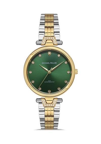 Michael Fellini2315-9 Unisex Kol Saati Altın - Siyah