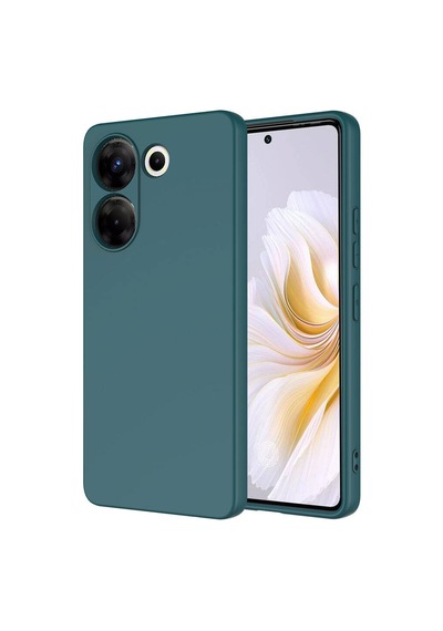 Zore Tecno Camon 20 Pro 4g Kılıf Omsy Mara Lansman Kapak - Koyu Yeşil