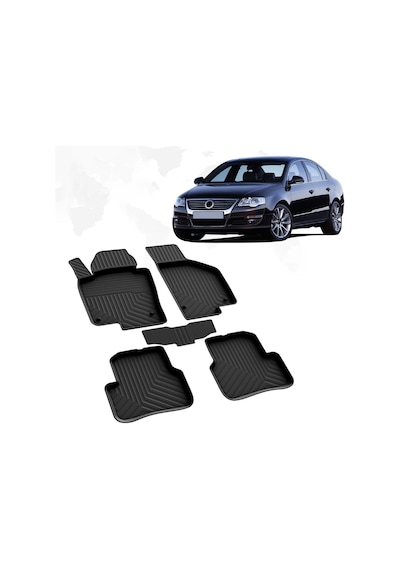 Nova Krom Vw Passat B6 4d Havuzlu Paspas 2005-2010 A+kalite