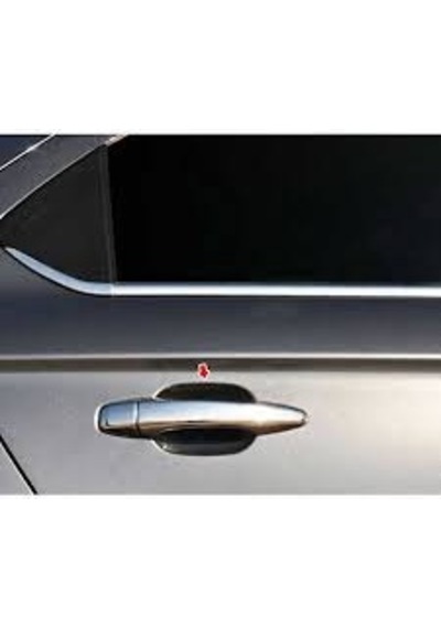 Citroen C-Elysee Krom Kapı Kolu 4 Kapı 2011-2020 Paslanmaz 8 Parç