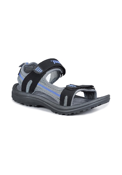 Jump 30068 Siyah - Mavi Erkek Çocuk Cırtlı Günlük Sandalet 001