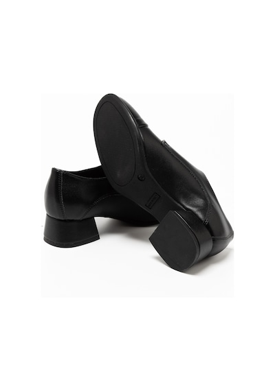 Nappa Pelle Nero Oxford Klasik Kadın 1n5788dm Donna Serena 5788dm Nap Pel Ner/lız Ner Siyah