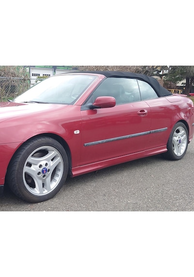 Saab 9-3 Üzerine Land Rover Jantları İçin Göbek Kapağı Klips/sekme Çözümü