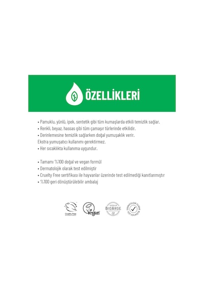 Siveno %100 Doğal Çamaşır Sabunu %100 Bitkisel Deterjan Kendinden Yumuşatıcılı Konsantre Vegan 750 ML