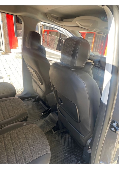 Citroen Berlingo 2019-2023 Arası Arka1+1+1 -keten Deri Karışımı