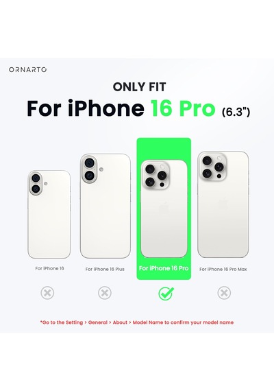 Apple Uyumlu   iPhone 16 Pro Hayalet Cam Ekran Koruyucu Otomatik Hizalamalı