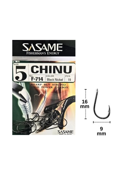 Sasame F-714 No:5 Chinu Olta İğnesi 19 Adet