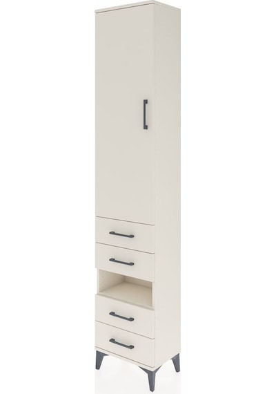 Arges Dolap 3 Raflı 4 Çekmeceli Tek Askılı 44x30x221 Aytaşı-a... Aytaşı Arges Dolap 3 Raflı 4 Çekmeceli Tek Askılı 44x30x221 Aytaşı-a... Aytaşı