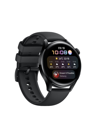 Huawei Watch GT3 İle Uyumlu Ön Darbe Emici Ekran Koruyucu Nano Cam (4 Adet) Ekran Koruyucu