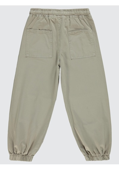 Civil Boys Paçası Lastikli 10-13 Yaş Pantolon - Bej